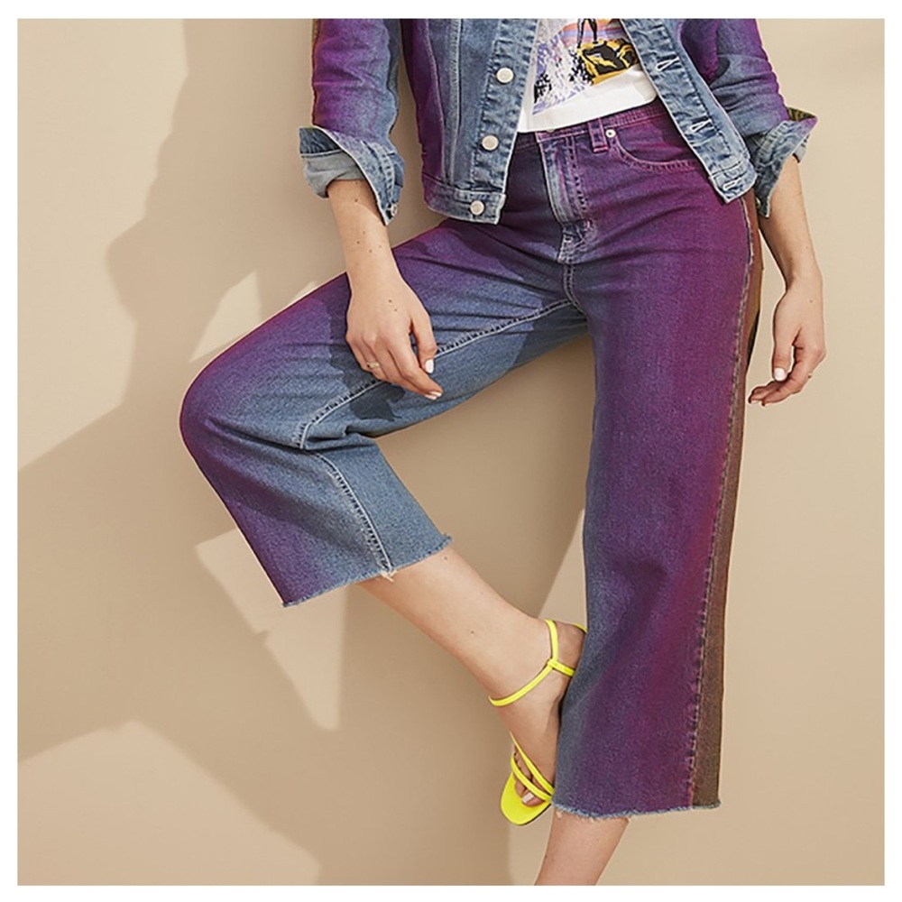 💙💜 NWOT Jordache Farrah High Waist Crop Jeans